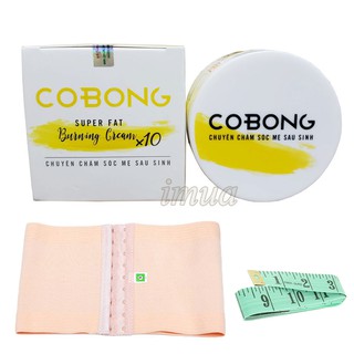 Kem tan mỡ Cô Bông tặng Nịt bụng và Thước dây mẫu mới