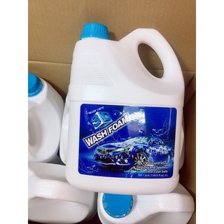 [Tặng Nước Rửa Kính] Nước Rửa Xe bọt tuyết. can 4 lít