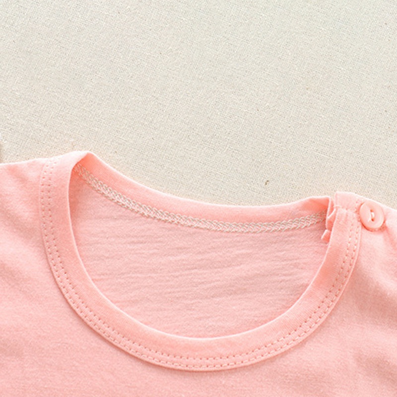 Áo thun tay ngắn và quần ngắn cho bé trai và bé gái