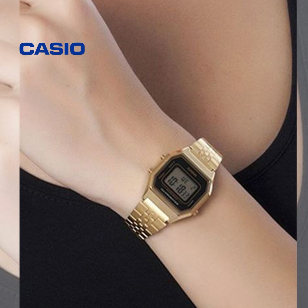 Đồng hồ nữ CASIO LA680WGA-1DF chính hãng - Bảo hành 1 năm, Thay pin miễn phí