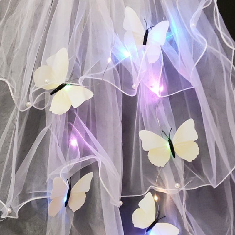 Mạng Che Mặt Bằng Ren Nhiều Lớp Kèm Kẹp Tóc Dùng Chụp Ảnh