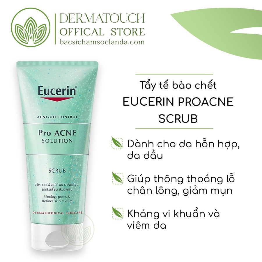 Tẩy tế bào chết ngăn ngừa mụn Eucerin Proacne Scrub