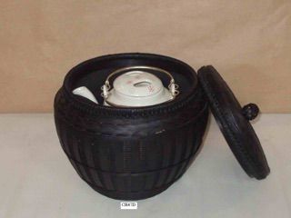 Giỏ ấm tích mây tre đan tự nhiên