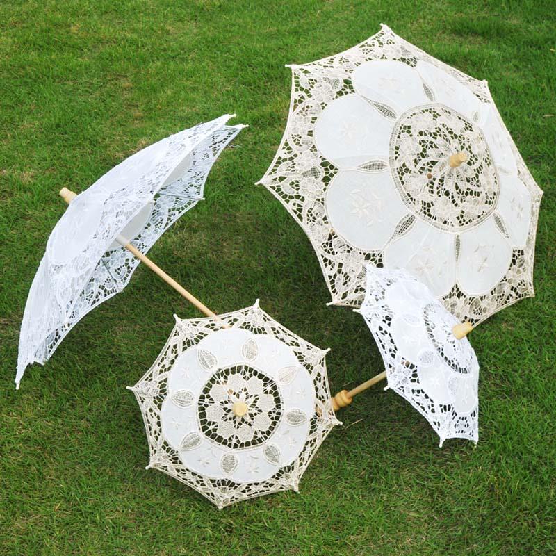 Dù ren dùng chụp ảnh cưới cho cô dâu độc đáo