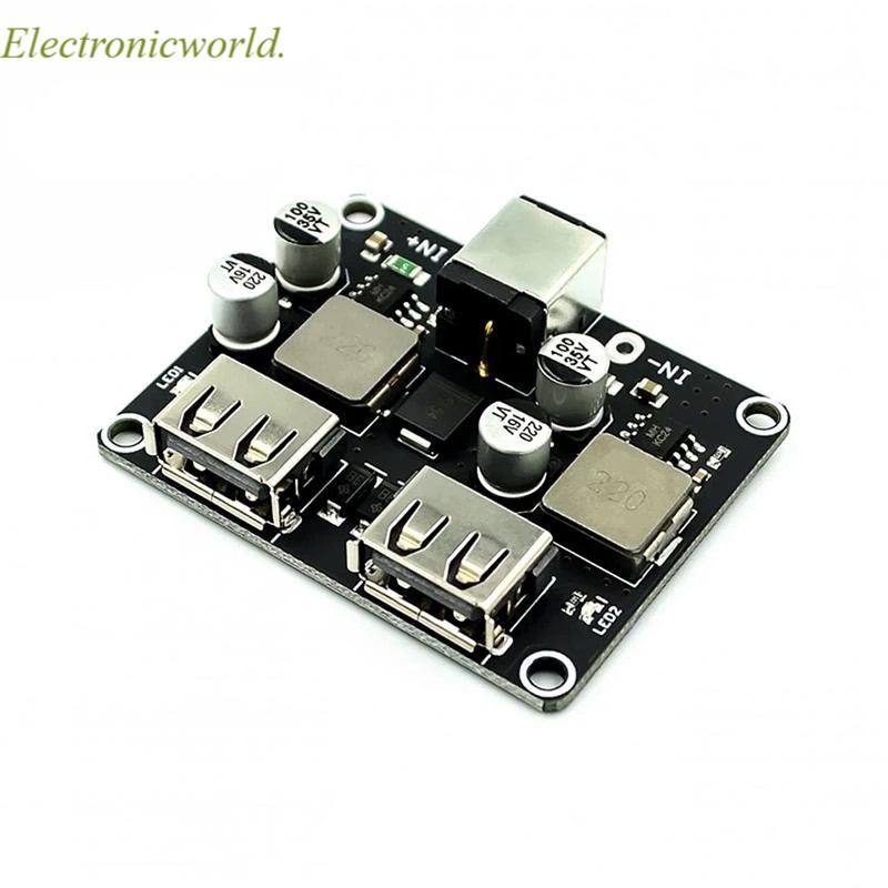 Mô-đun sạc nhanh USB 2 chiều 12V24V Qc3.0 hỗ trợ Fcp Apple Huawei