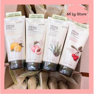 [THE FACE SHOP] Sữa rửa mặt thảo mộc sáng da Herb Day 365 Master Blending Foam Cleanser 3 Type