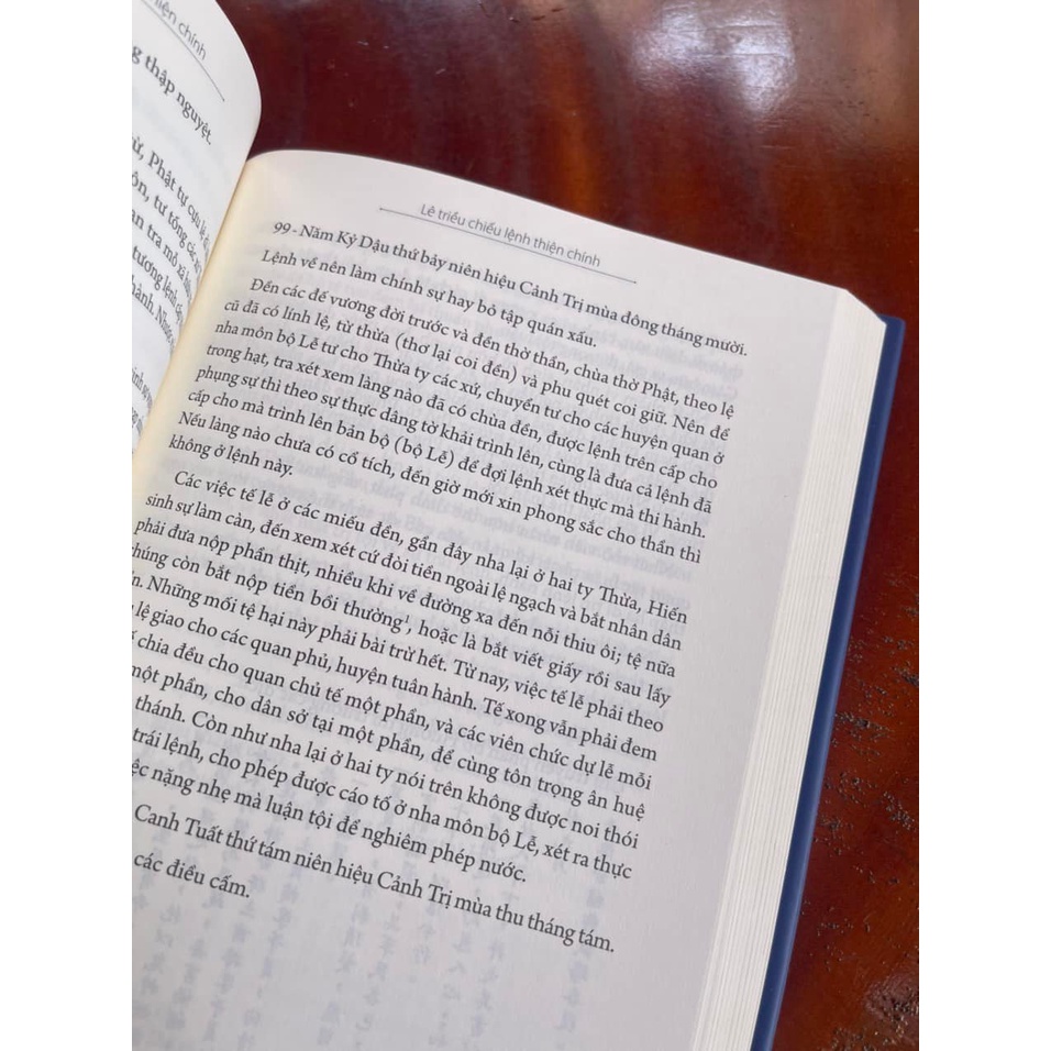 Sách MaiHaBooks - Lê Triều Chiếu Lệnh Thiện Chính (Bình Book)