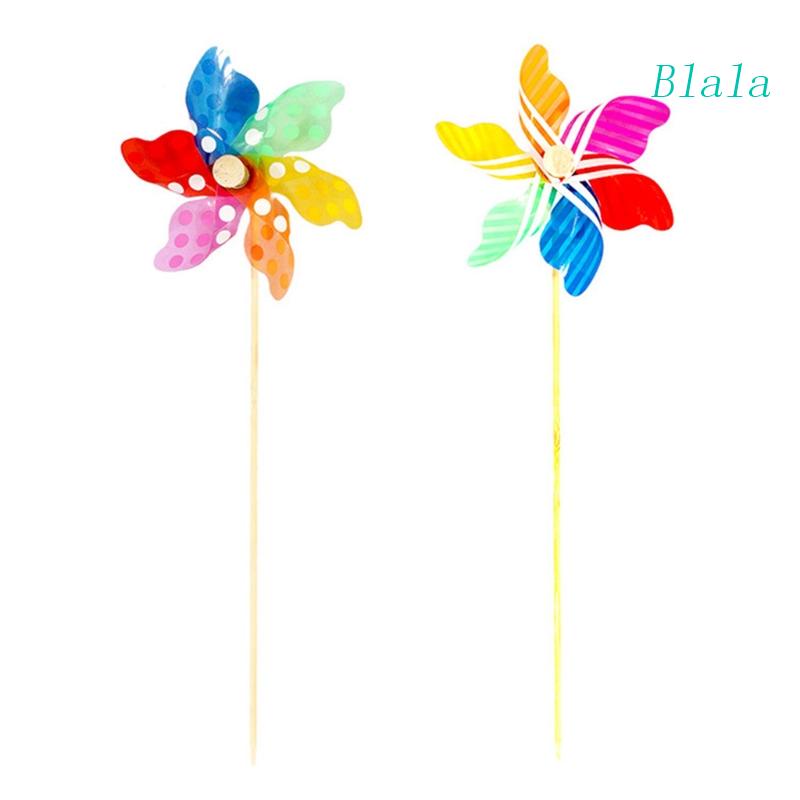 Bộ 2 Bánh Đà Xoay Gió Cho Sân Vườn Đồ Chơi Trẻ Em