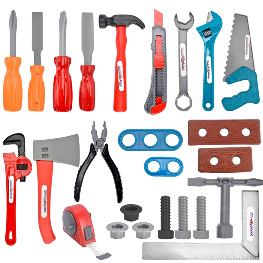 Bộ Đồ Chơi Sửa Chữa 22 Món Bằng Nhựa Cho Bé Trai