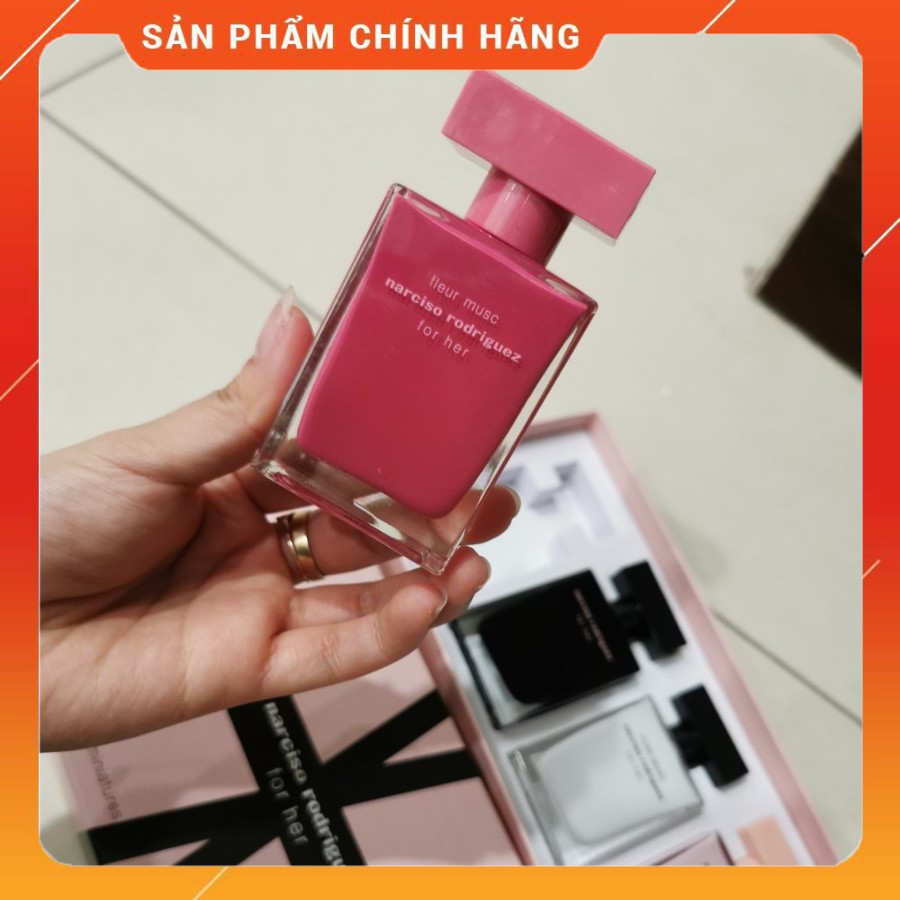 Sét Nước Hoa Narciso Rodriguez 4 chai mini 30ml Cực Thơm - Mùi Hương Quyến Rũ - Xịt Là Mê | Thế Giới Skin Care