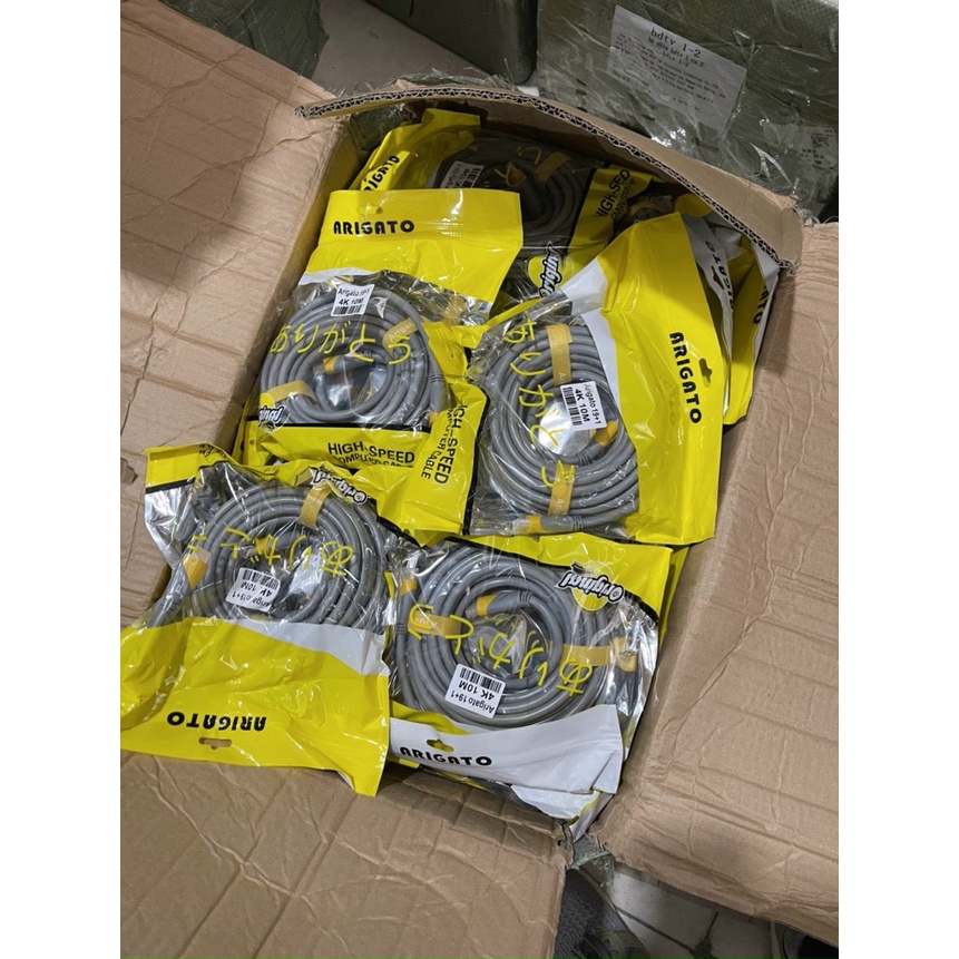 DÂY HDMI 19+1 10M ARIGATO Đảm Bảo Chất Lượng.HD10M