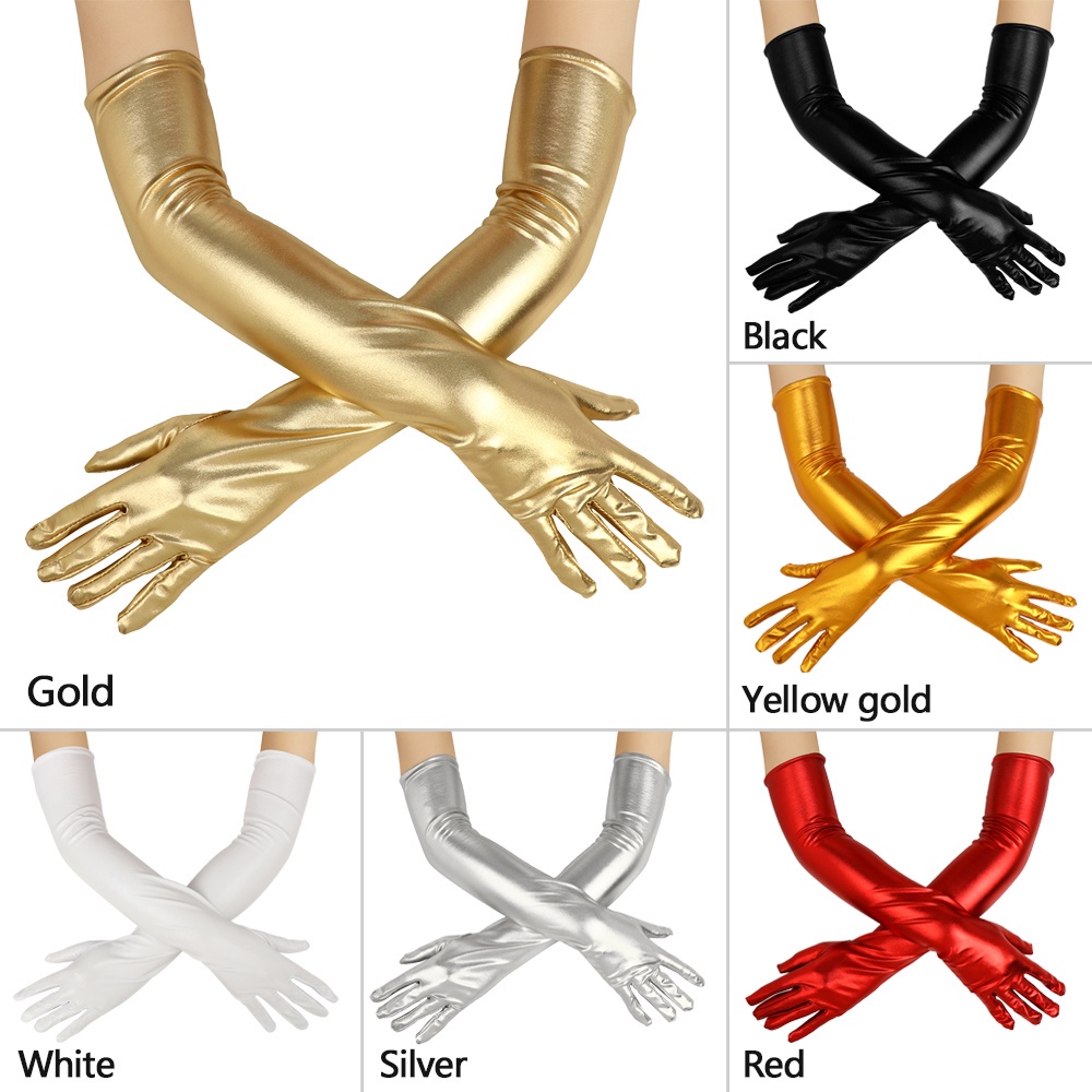 Đôi găng tay da hóa trang phong cách nhạc jazz hip hop cá tính thời trang