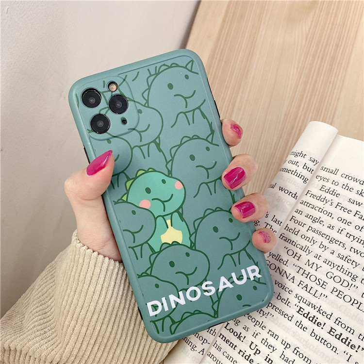 Ốp lưng iphone imd new Dinosaur & Puppy 5/5s/6/6plus/6s/6splus/7/7plus/8/8plus/x/xr/xs/11/12/pro/max/plus/promax - Awifi | BigBuy360 - bigbuy360.vn