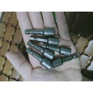 VỈ 10 Đầu bắn tôn lục giác 8 mm TOP