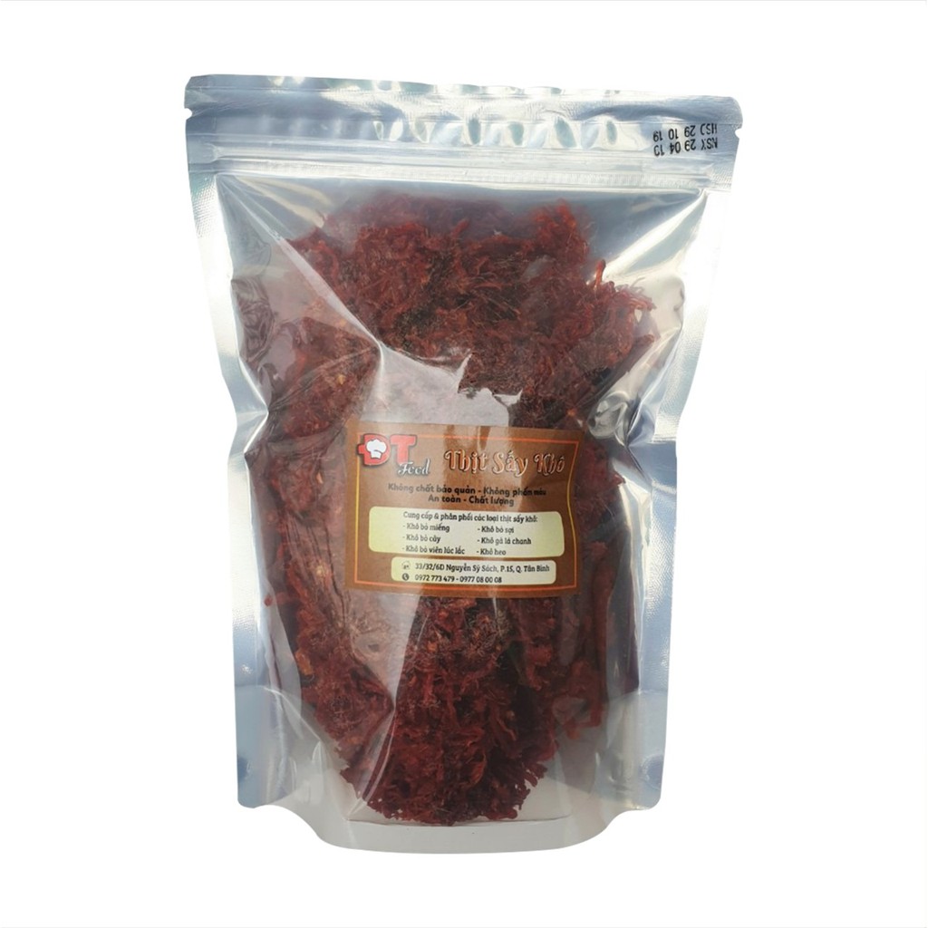 Khô Bò Sợi (Heo giả Bò) Cực Ngon 500g - Có chứng nhận ATTP