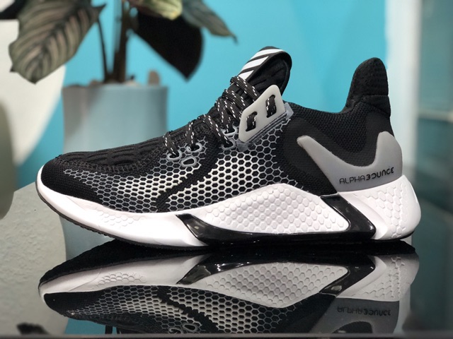 [ Full Box ] - Giày Thể Thao Nam Adidas Aphabounce Bản Mới Nhất 2020 - Phiên Bản Trắng Đen | BigBuy360 - bigbuy360.vn