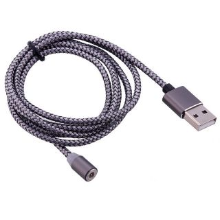 New Cáp sạc từ nam châm Android và iPhone 360 độ Dây Dù Siêu Bền