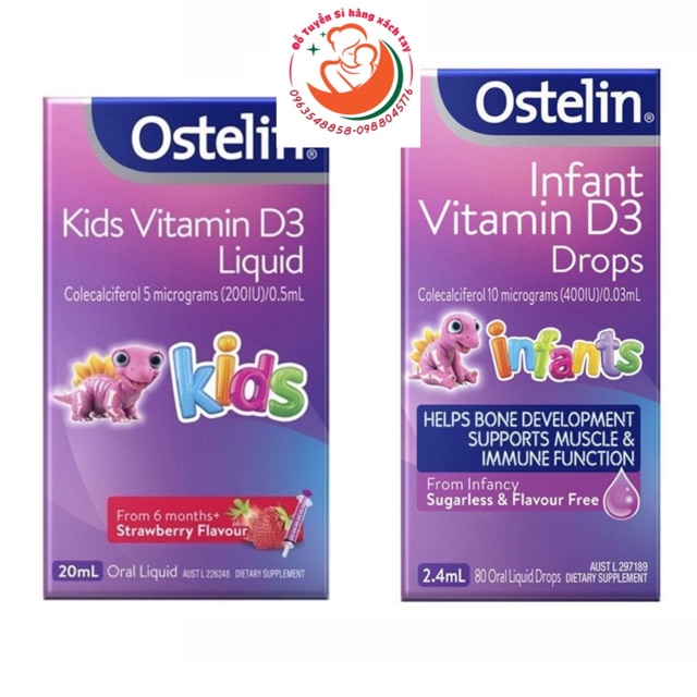 Ostelin kids vitamin D3 Liquid 20ml