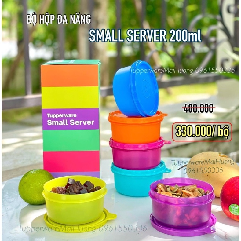 Set 6 hộp trữ mát small server 200ml