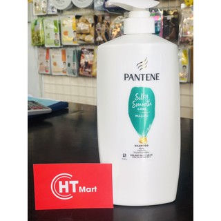 Dầu Gội Đầu Pantene 900ml -  Suôn Mượt Óng Ả - Thái Lan
