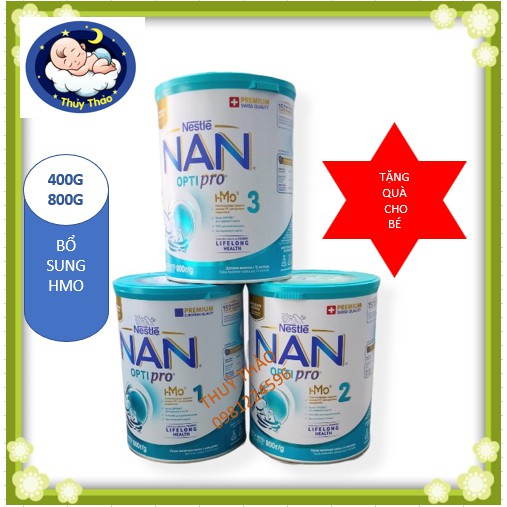 Sữa Nan Nga số 1,2,3 800g