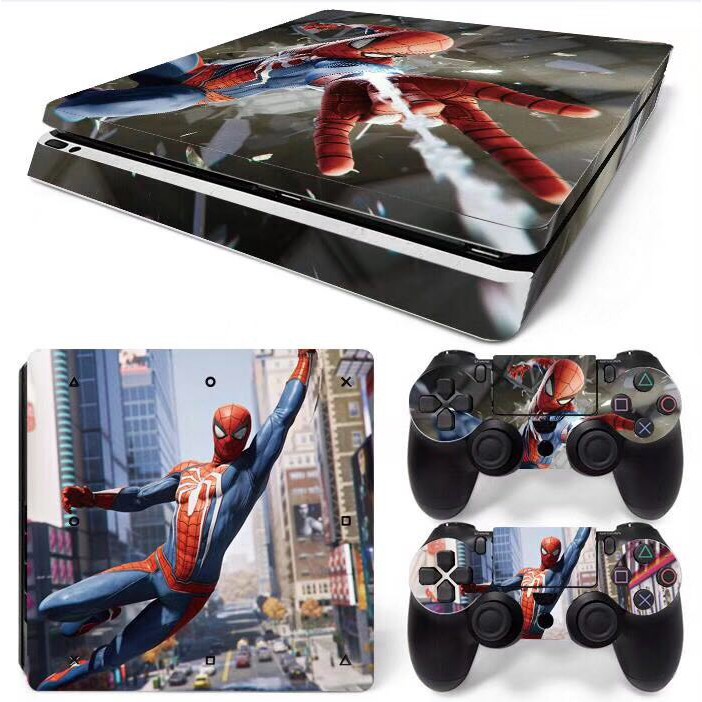 Dán lụa ps4 pro spider man 5 mẫu khác nhau