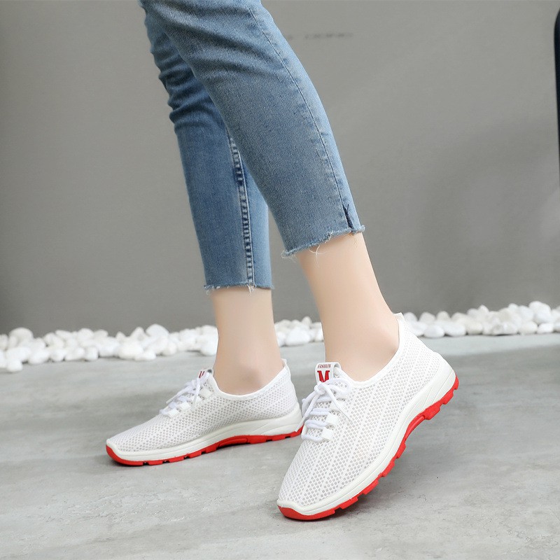 Giày sneaker nữ thoáng khí form chuẩn cao cấp nhiều màu V197