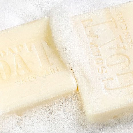 Xà Phòng Thủ Công Thơm Sữa Dê Núi Dầu Dừa và Dầu Hạt Sơn Trà Soap Bột Mịn Mùi Thơm