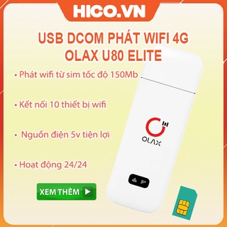 ZTE MF79 USB PHÁT WIFI Từ sim 3G 4G Phù hợp trên ô tô, sử dụng cá nhân