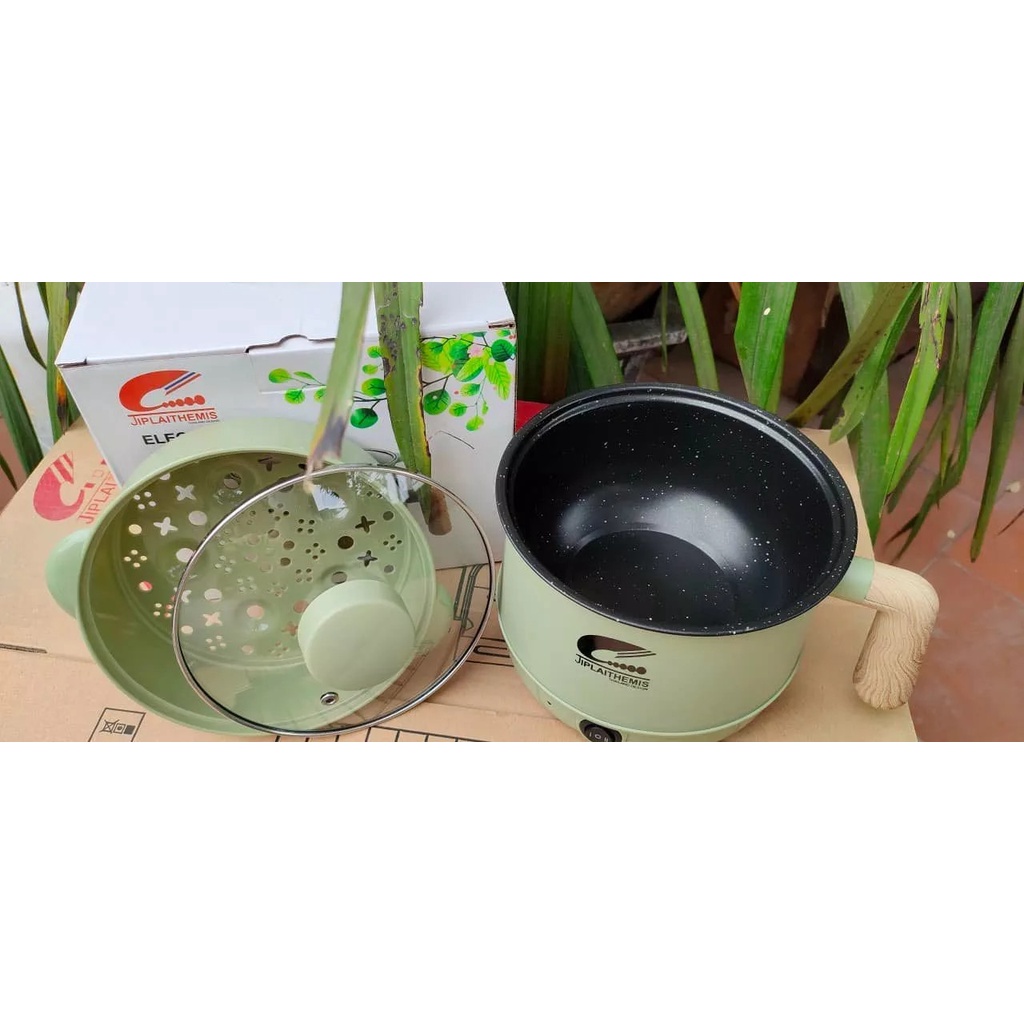 Nồi Lẩu Điện Mini Đa Năng - CA MÌ 2 TẦNG  SHANBAN KHO BUON PHIA NAM