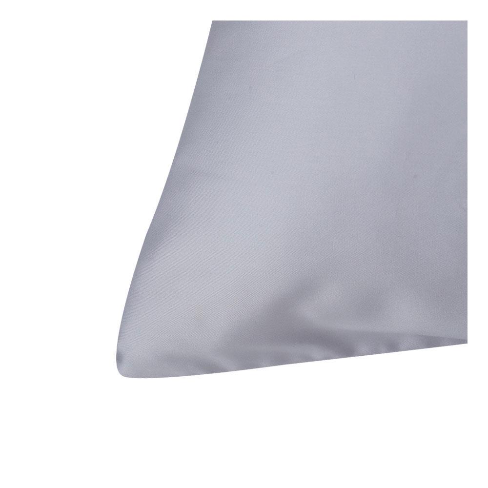 HomeBase HLS Vỏ gói 2 món bằng Cotton Sateen 380TC Thái Lan W76.2xD0,02xH50.8 Cm màu xám nhạt