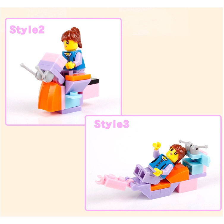 Bộ Đồ Chơi Lắp Ráp 4 Trong 1 Cho Bé