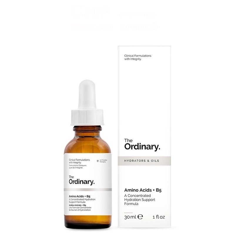Tinh chất dưỡng trắng cấp ẩm phục hồi da The ordinary Amino Acid + B5 30ml