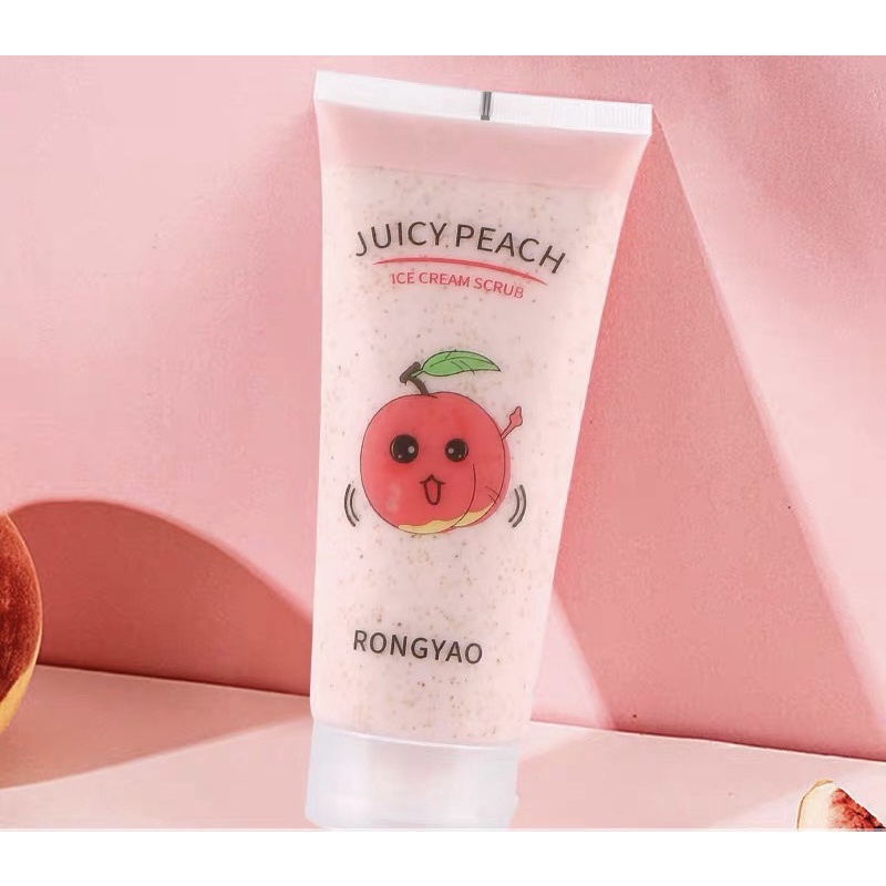 Tẩy tế bào chết cho body hương đào 🍑