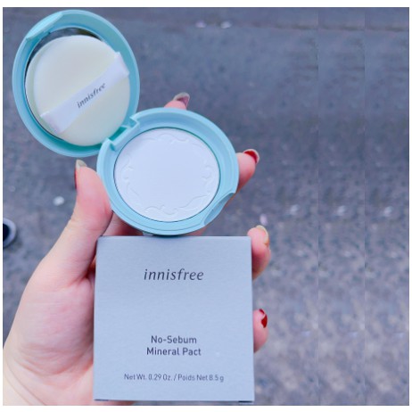 Phấn Phủ Nén Kiềm Dầu Innisfree No Sebum Mineral Pact 8.5g | BigBuy360 - bigbuy360.vn