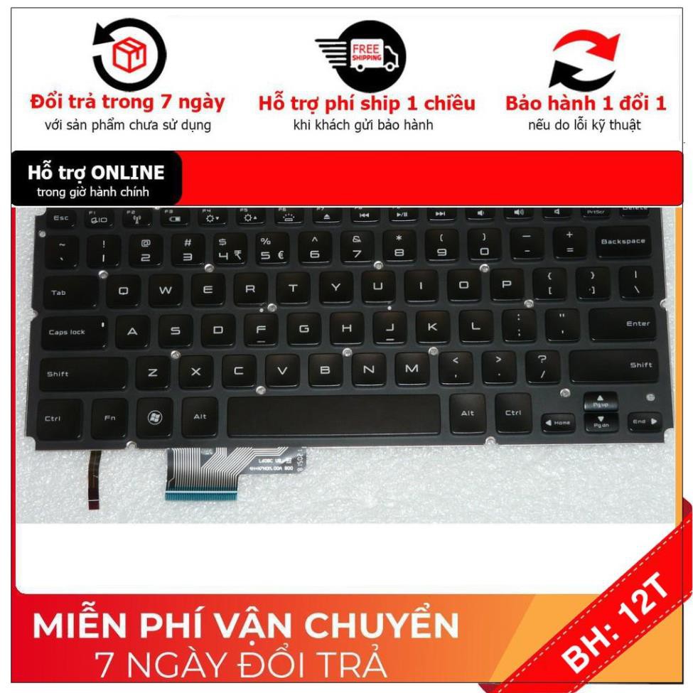[BH12TH] ⚡Bàn phím laptop Dell XPS 14 L421x, 15 L521x Có led