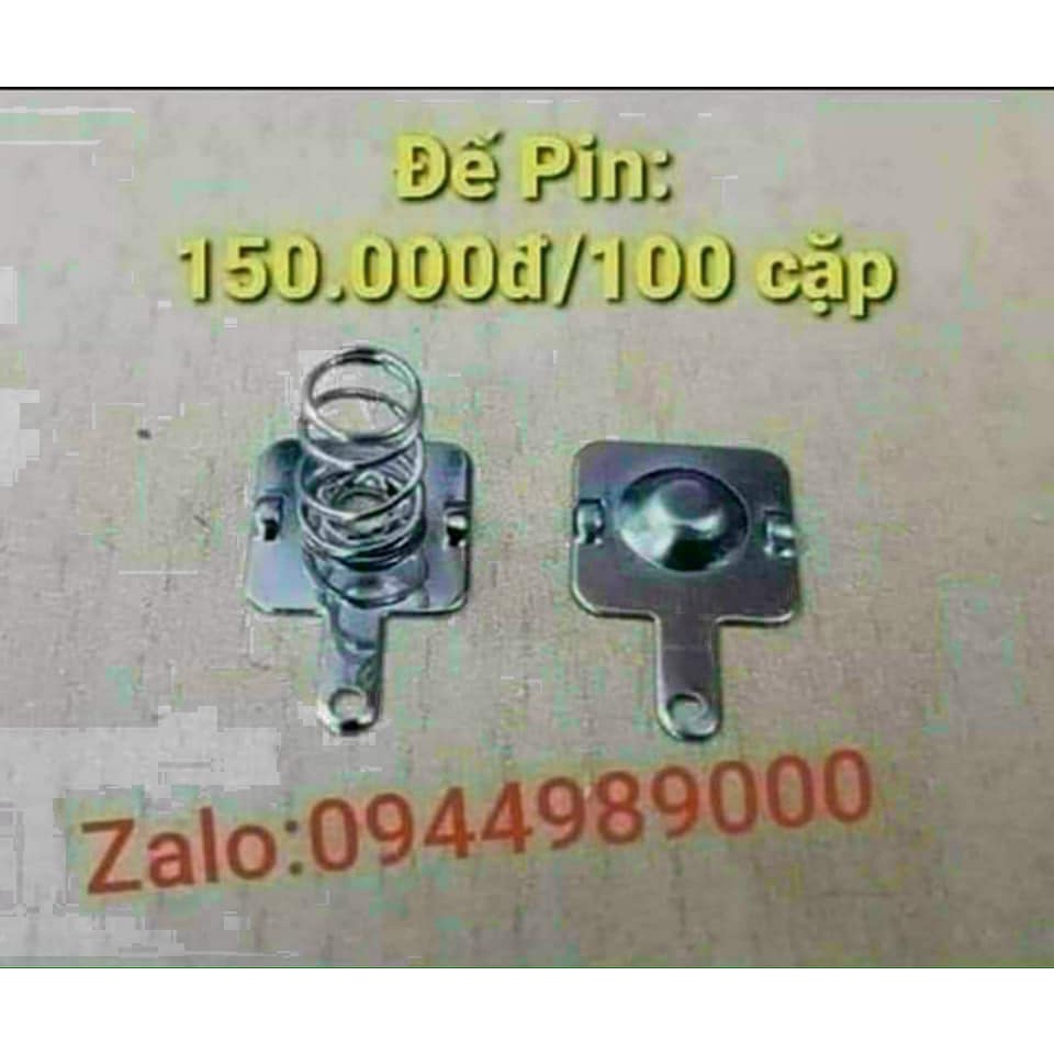 100 cặp Đế pin AA (pin tiểu)