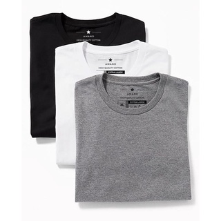 Áo thun Amand Ex White Long Sleeve T-Shirt - Black/white/Grey