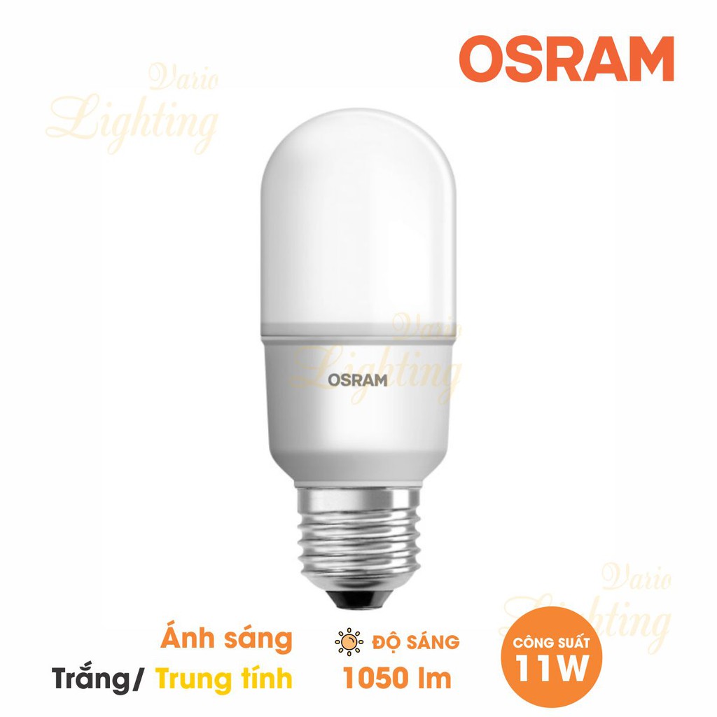 Bóng đèn LED Eco Stick E27 OSRAM - [HÀNG CHÍNH HÃNG] Thiết kế nhỏ gọn, thay thế cho bóng 3U | BigBuy360 - bigbuy360.vn