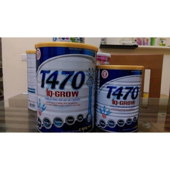 Sữa T470 IQ-Grow (Dành Cho Trẻ Chậm Phát Triển, Còi Xương)