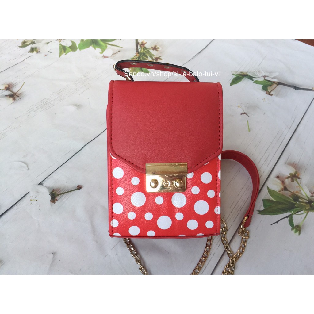 TÚI ĐỰNG ĐIỆN THOẠI CHẤM BI