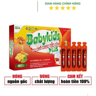 BabyKids ăn ngủ ngon yến sào babykids plus