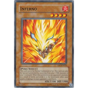 Thẻ bài Yugioh - TCG - Inferno / IOC-EN019'