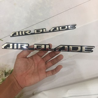 Tem, decal nổi AIRBLADE đời 2011 dán xe máy A235