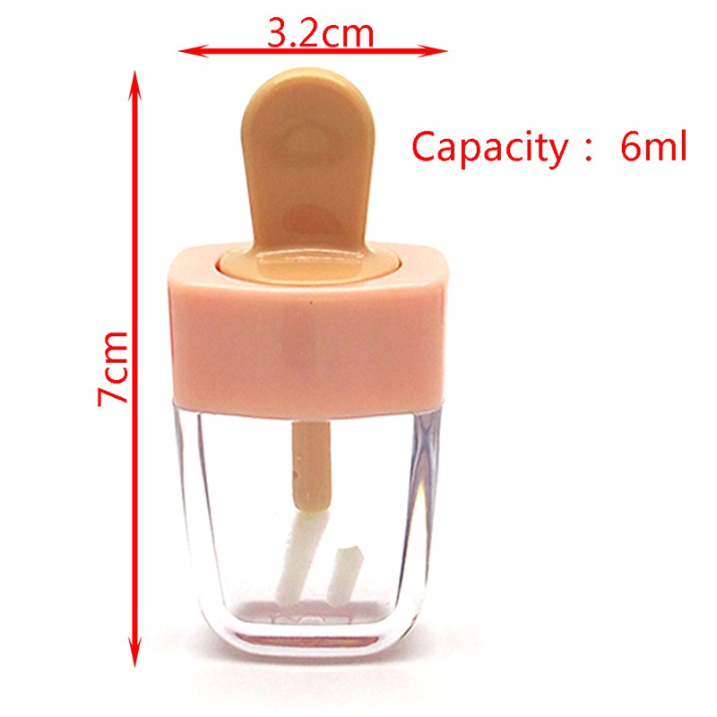 [bigapple] Ống Đựng Son Bóng Rỗng Hình Que Kem Cho Nữ