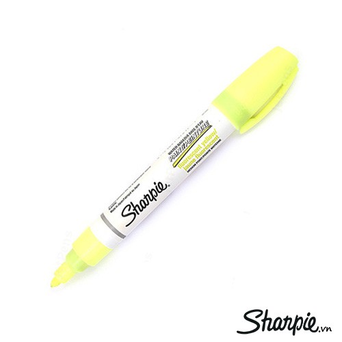 Bút sơn nước phát quang Sharpie Water Based Medium - Yellow (Màu vàng)