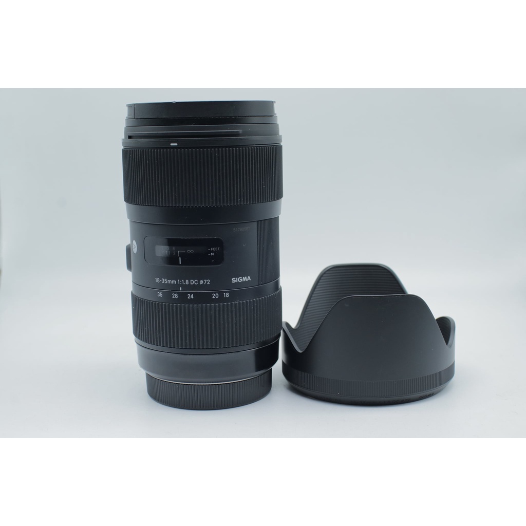 ỐNG KÍNH SIGMA 18-35MM F/1.8 DC HSM FOR CANON/NIKON Fullbox