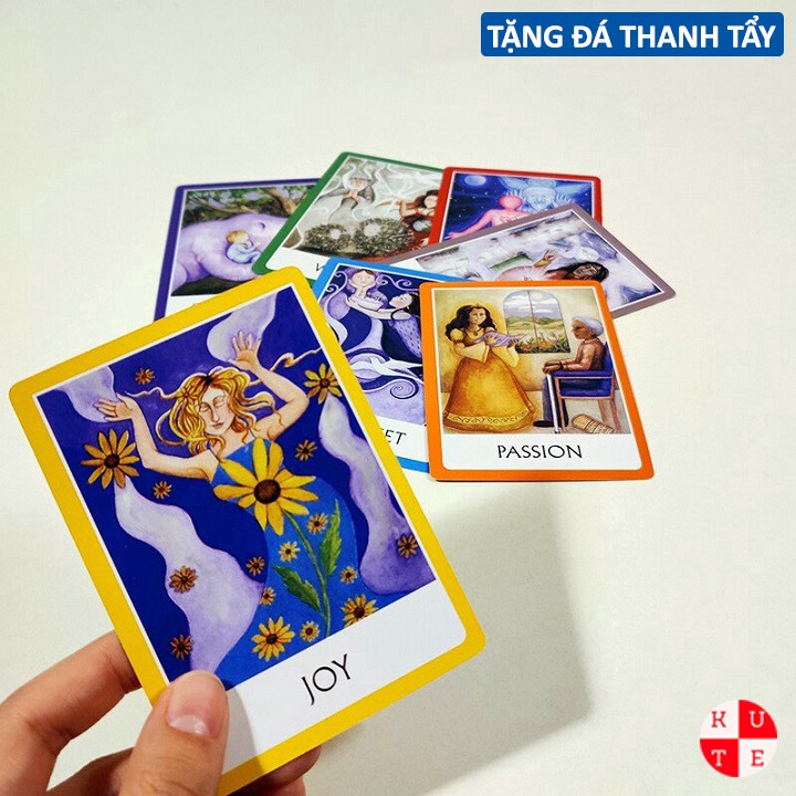 Bộ Bài Oracle Chakra Wisdom 49 Lá Bài Tặng File Tiếng Anh Và Đá Thanh Tẩy C3