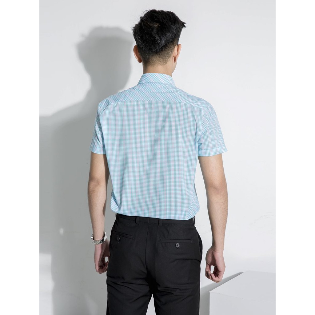 Áo sơ mi nam ngắn tay Aristino  ASS511S7 vạt lượn trẻ trung | BigBuy360 - bigbuy360.vn