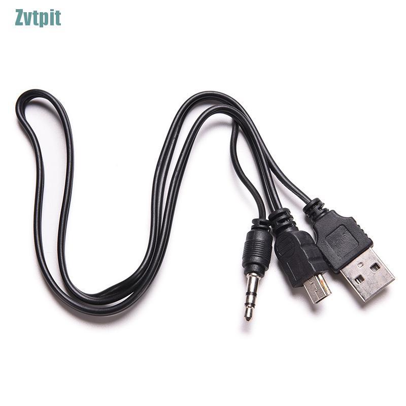 Cáp kết nối âm thanh USB giắc cắm 3.5mm thông dụng dụng cho loa/Mp3/4
